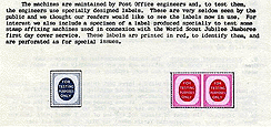 Extract from Philatelic Bulletin